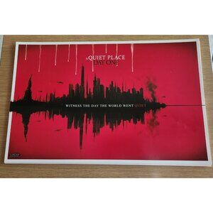 A Quiet Place Day One Promo Movie Poster